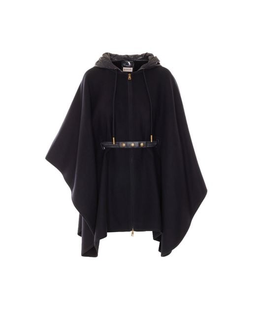 Moncler Blue Cape