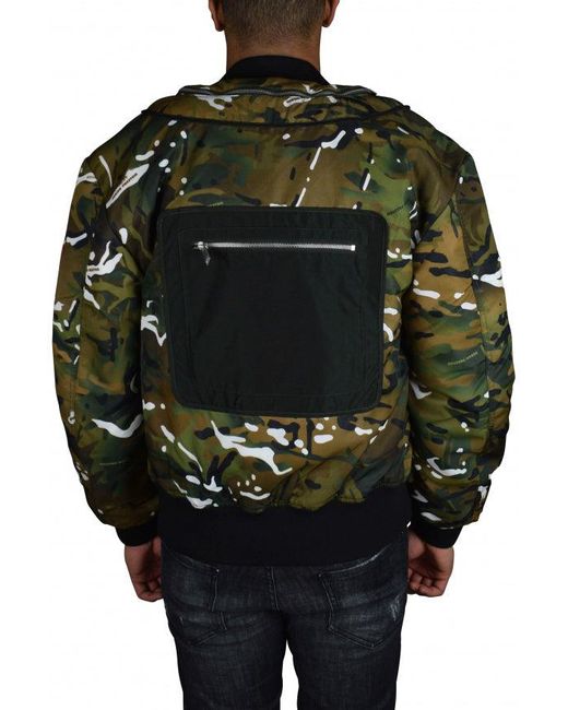 Heron Preston Black Bomber Jacket