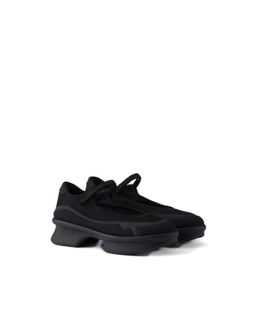 Prada Blue Ballet Flats