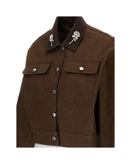 Simone Rocha Brown Jackets