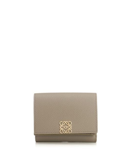 Loewe Gray Trifold Wallet