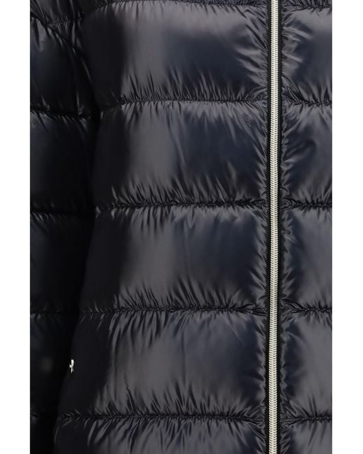 Herno Blue Midi Down Jacket