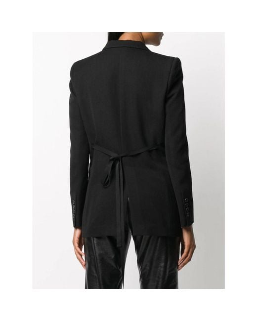 Ann Demeulemeester Black Jackets
