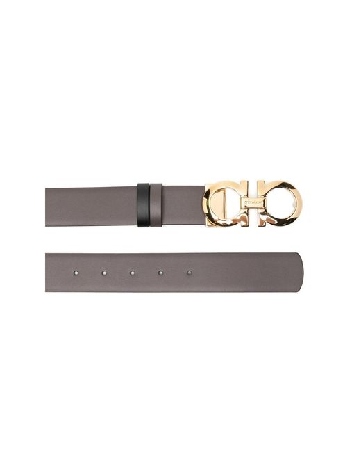Ferragamo Gray Belts for men