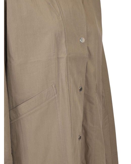 Totême Brown Parachute Jacket