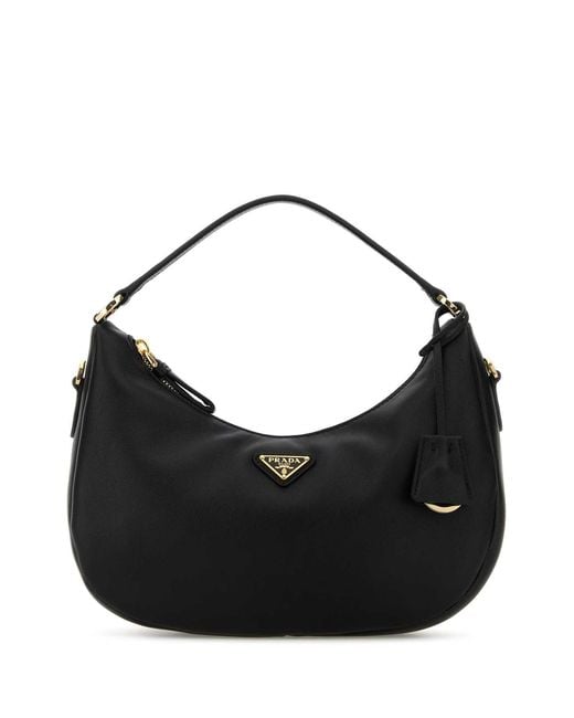 Prada Black Leather Handbag