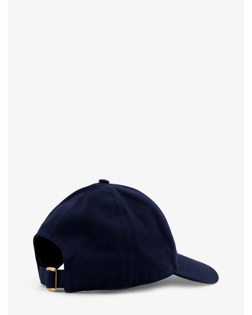 Céline Blue Cotton Baseball Hat