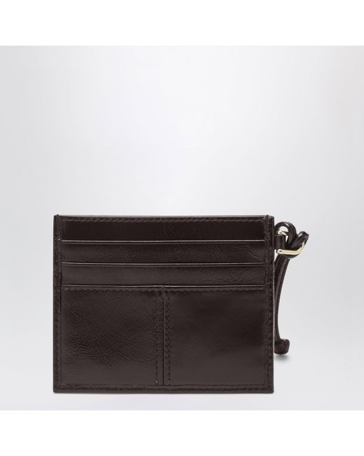 Prada Black Leather Card Holder