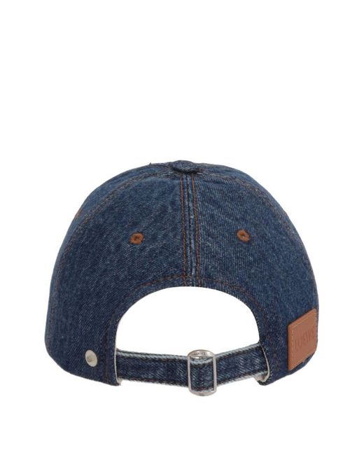 Loewe Blue Denim Baseball Cap