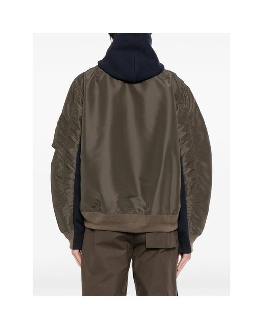 Sacai Black Jackets for men