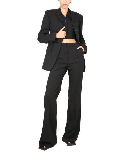 Max Mara Black Single-Breasted Jacket