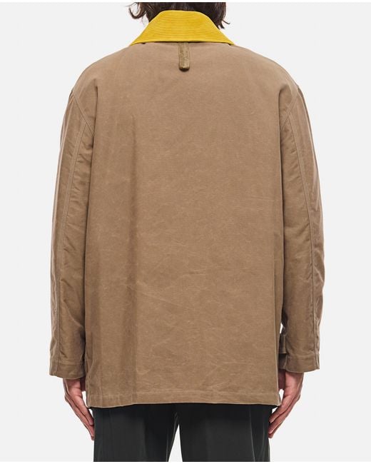 Fendi Brown Coach Jkt for men