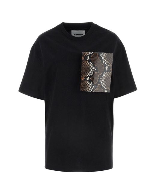Jil Sander Black Tshirt