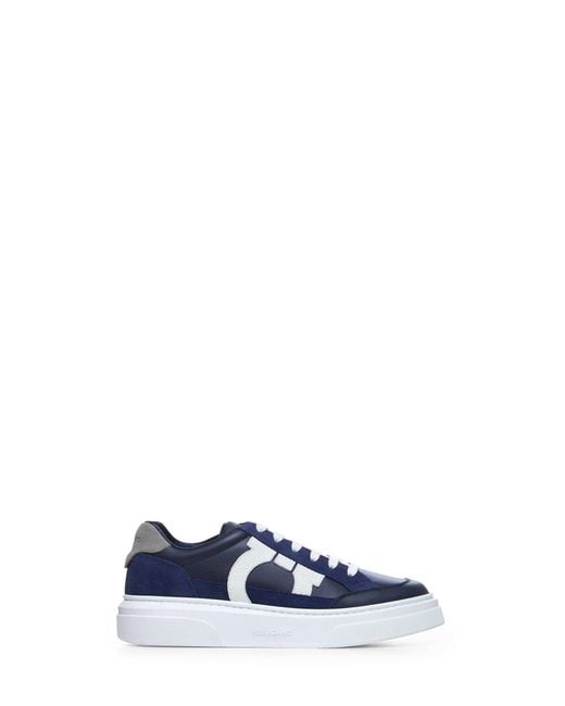 Ferragamo Blue Sneakers for men