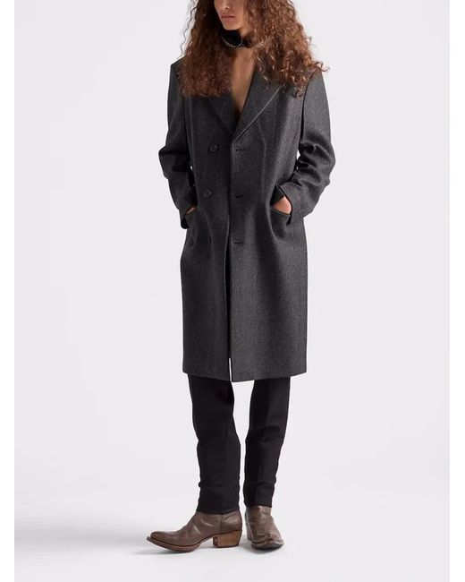 Prada Black Coats for men