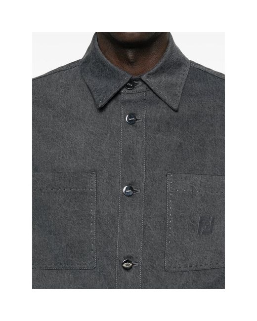 Fendi Gray Jackets for men