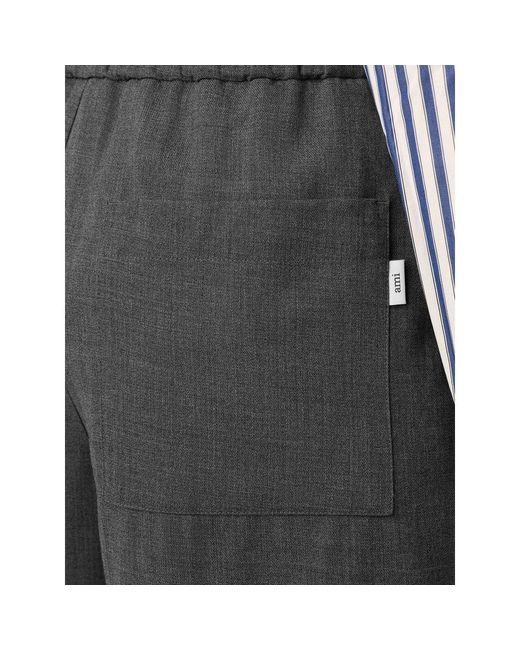 AMI Gray Trousers for men