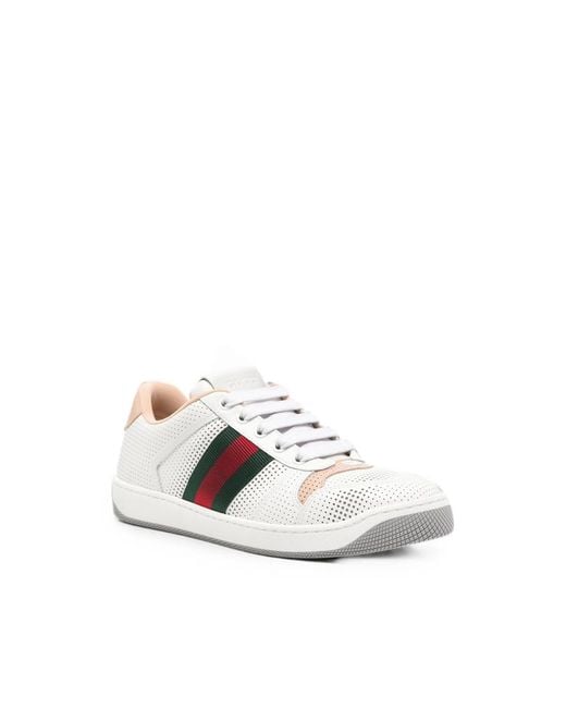 Gucci White Trainers
