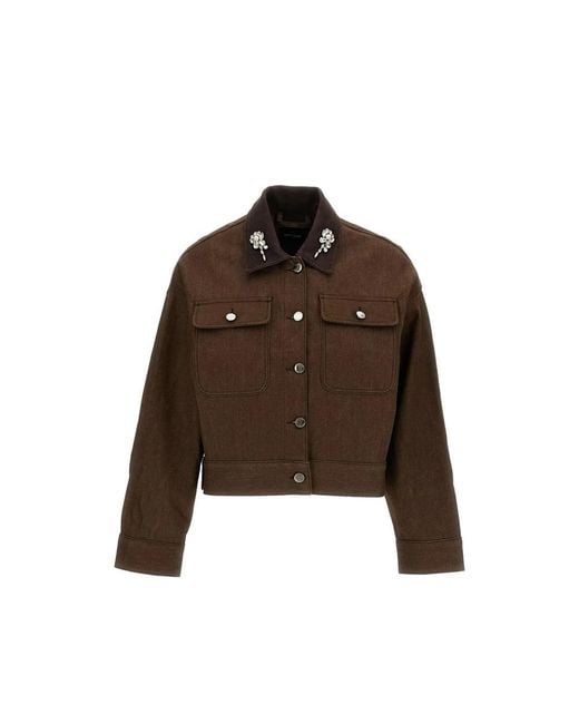 Simone Rocha Brown Jackets