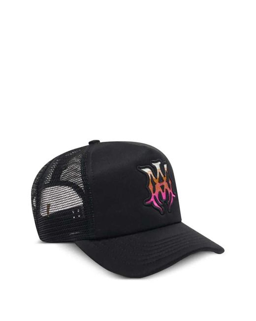 Amiri Black Logo Patch On The Front for men