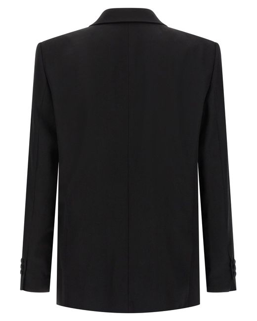 Balmain Black Crystal Blazer for men