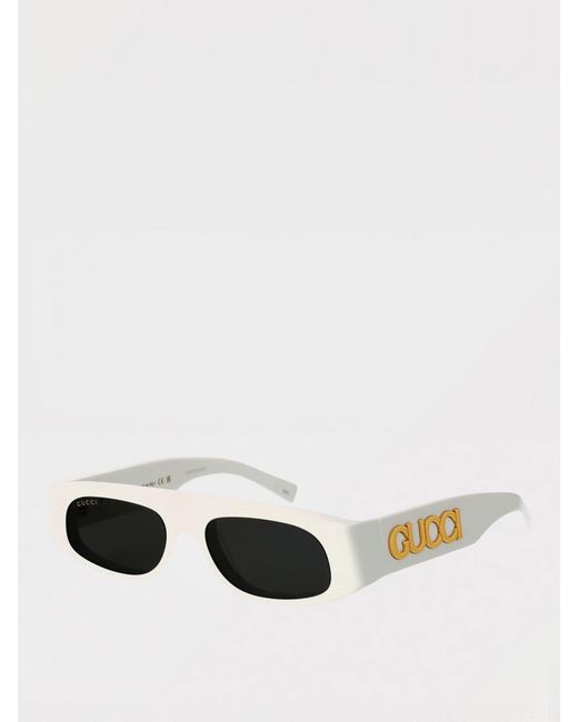 Gucci White Sunglasses