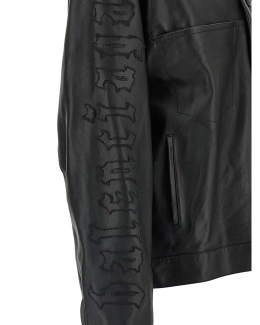 Balenciaga Men's Black Shirt Jacket