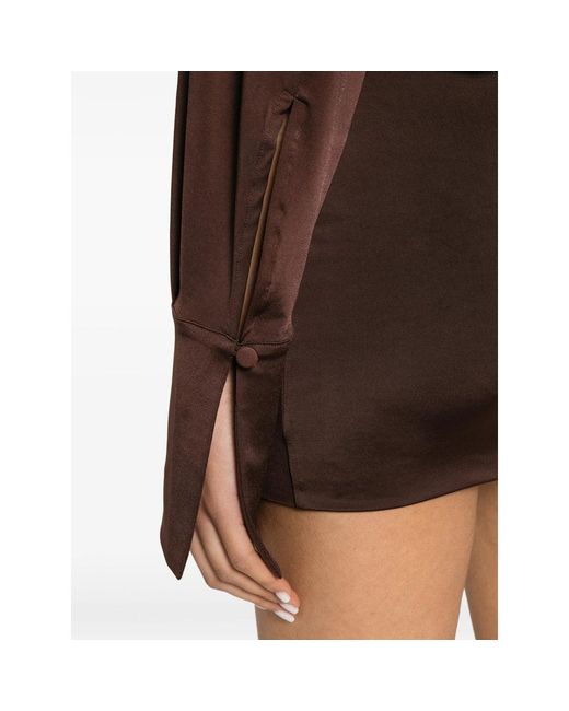 ANDAMANE Brown Dresses