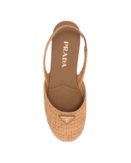 Prada Natural Neutrals Shoes