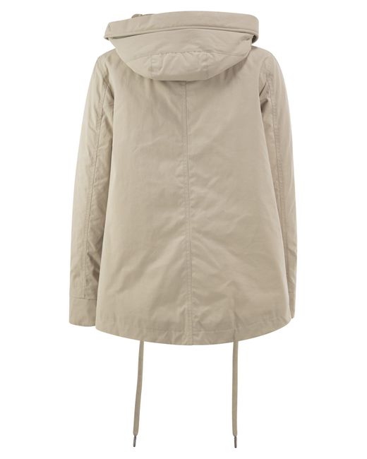 Herno Natural Hooded Padded Jacket
