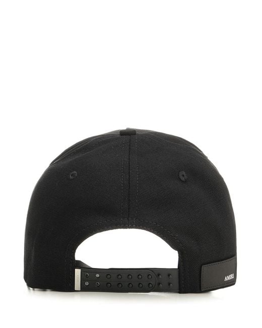 Amiri Black Canvas Hat for men