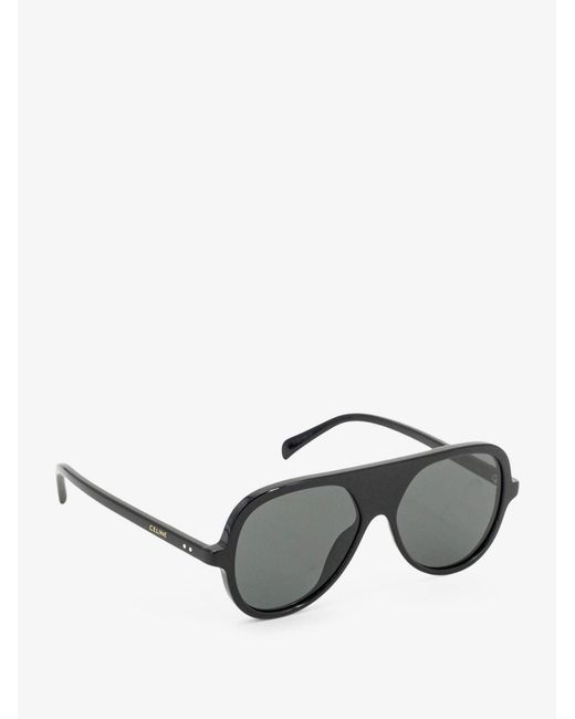 Céline Gray Frame 66 Acetate Sunglasses for men