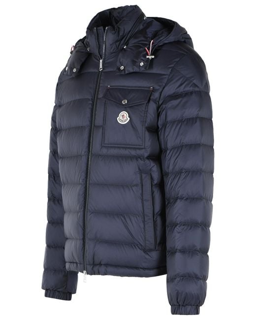 Moncler Blue 'Verith' Polyamide Down Jacket for men