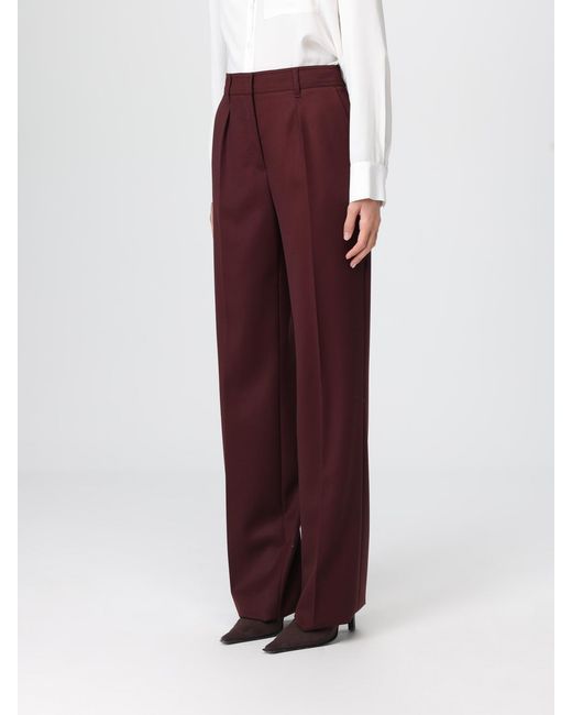 Max Mara Red Trousers