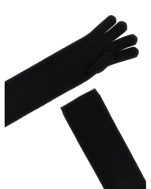 Max Mara Black 'Timor' Gloves