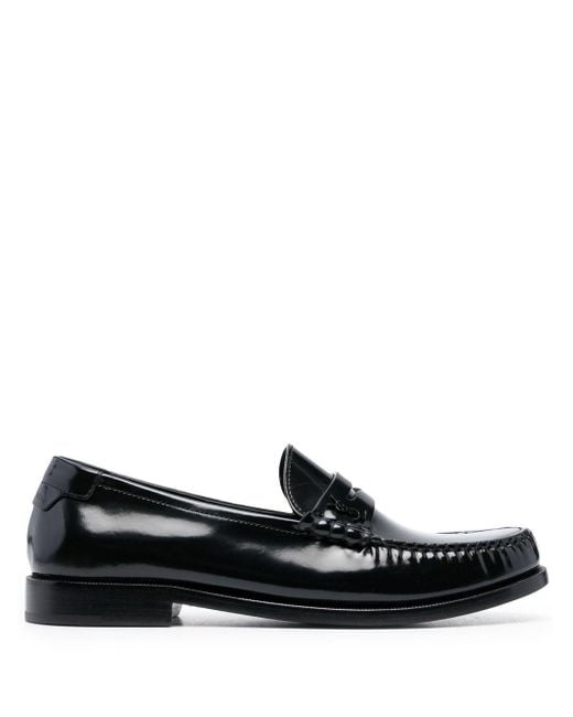 Saint Laurent Black Moccasin Le Loafer