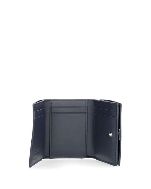 Loewe Blue Trifold Wallet