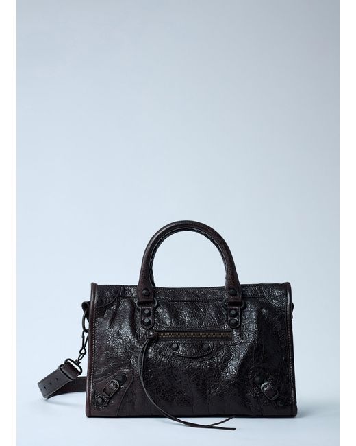 Balenciaga Black Small Le City Handbag
