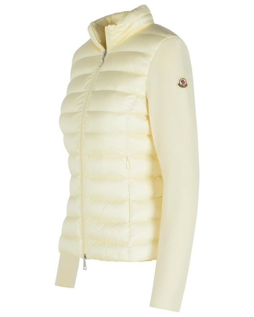 Moncler Metallic Virgin Wool Blend Jacket