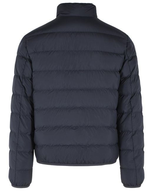 Moncler Blue 'Baudinet' Polyester Down Jacket for men