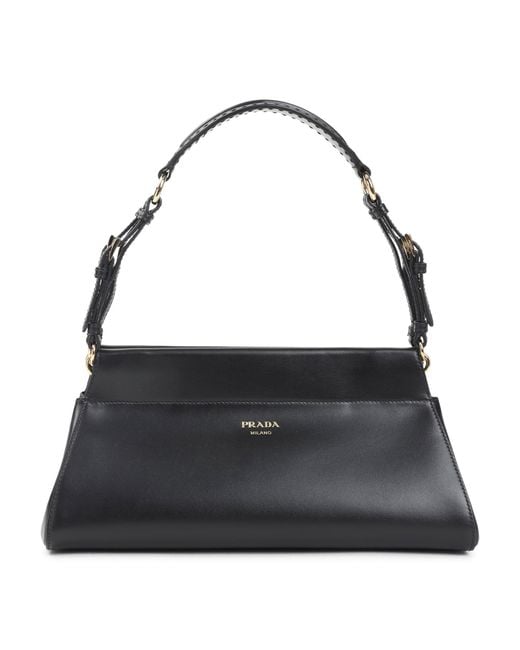 Prada Black Calf Leather Handbag