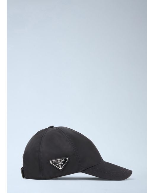 Prada Black Re-Nylon Baseball Cap