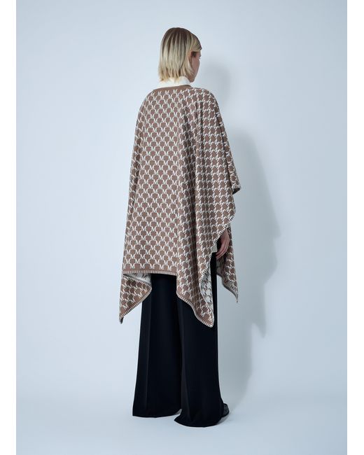 Max Mara Blue Wool-Blend Scarf