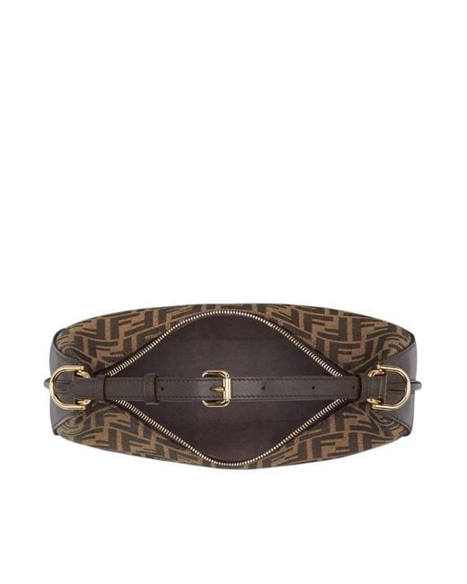 Fendi Gray Graphy Small