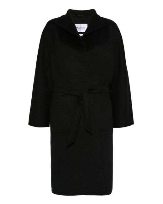 Max Mara Black Cashmere Coat