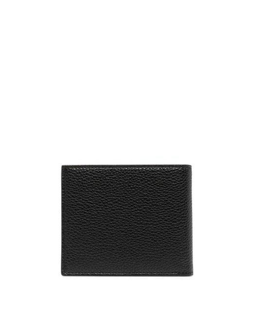 Tom Ford Black Mini Leather Wallet for men