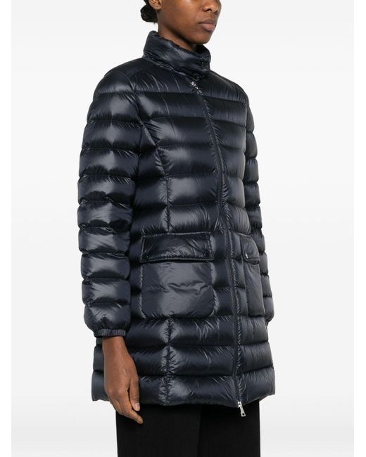 Moncler Blue Genet Long Down Jacket