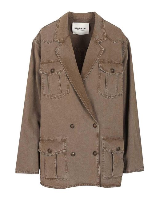 Isabel Marant Brown Light Jacket "Nevala"