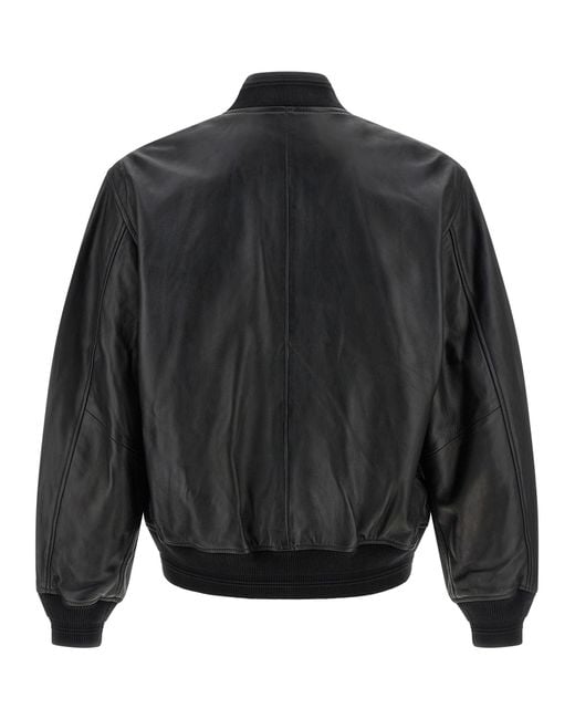 DIESEL Gray L-Type Bomber Jacket for men