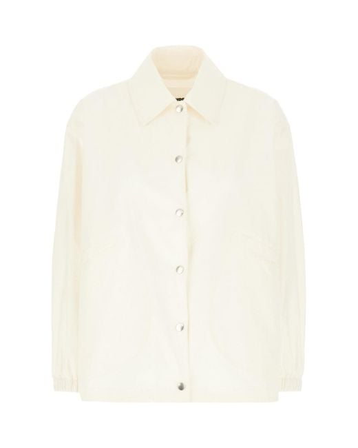 Jil Sander White Clothing Jackets